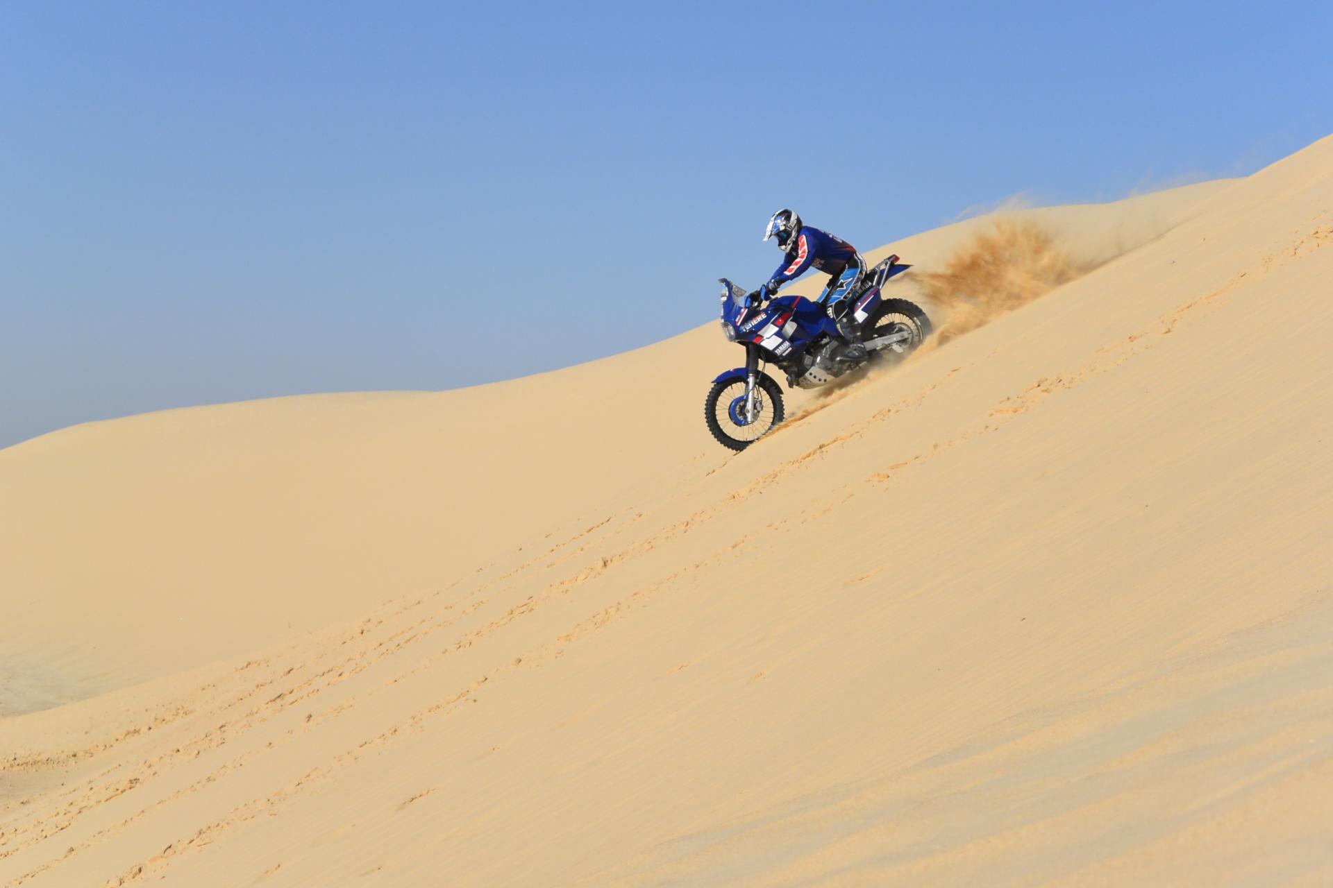 SuperTènèrè deserto Tunisia discesa duna