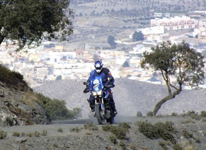 Viaggio moto Andalusia moto strada sterrata